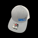 Dirt Gangster Skull Gray/White Snapback