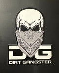 Gray Bandana DG Sticker