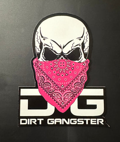 Pink Bandana DG Sticker