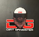 Helmet Bandana DG Sticker