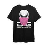 SKULL PINK BANDANA GANGSTER TEE