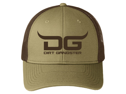 LONGHORN DG SNAP BACK / KHAKI-COFFEE